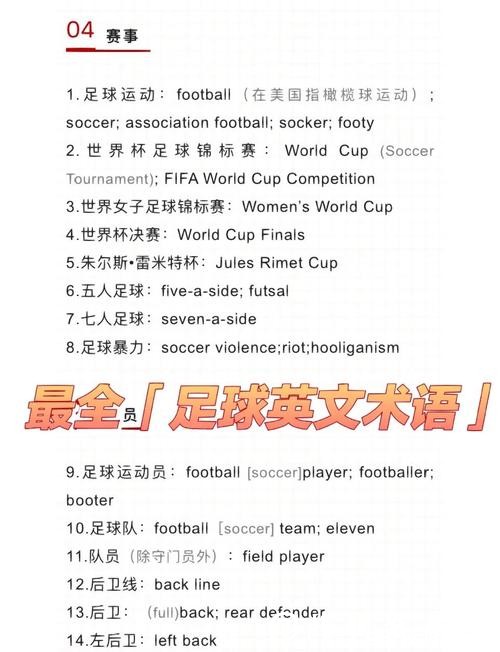 世界杯下注中的常用术语解释